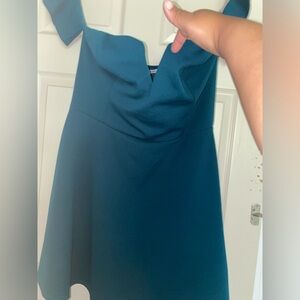 bluish Greenish dress